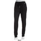 Womens Nicole Miller Studio Solid Ribbed Jogger Pajama Pants - image 3