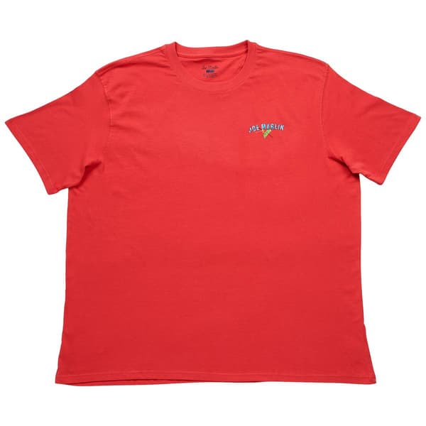 Mens Big & Tall Joe Marlin Graphic Tee - Drunken Watermelon - image 