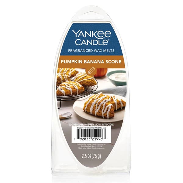 Yankee Candle&#40;R&#41; Pumpkin Banana Scone Wax Melts - image 