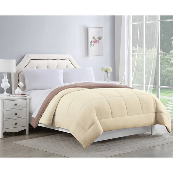 Bibb Home Reversible Down Alternative Comforter - image 