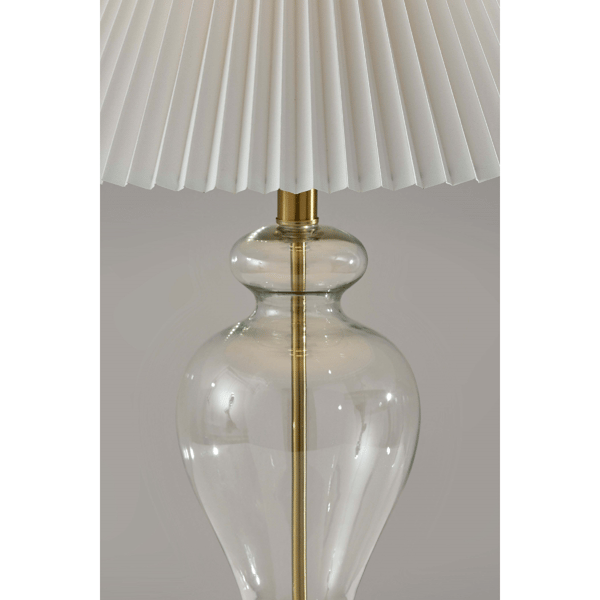 Simplee Adesso Sonata Glass Table Lamp