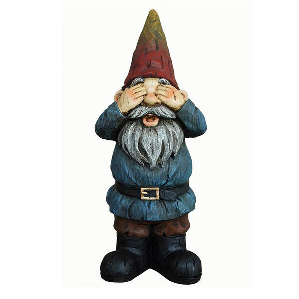 Santa's Workshop 18.5in. See No Evil Gnome - image 