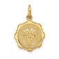Unisex Gold Classics&#40;tm&#41; 14kt. Gold RN Registered Nurse Disc Charm - image 1