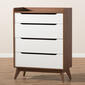 Baxton Studio Brighton 4 Drawer Storage Chest - image 2