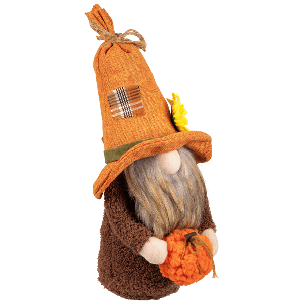 Northlight Sunflower & Pumpkin Gnome Fall Harvest Decoration