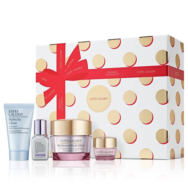 Estee Lauder&#40;tm&#41; Resilience Cream Holiday Skincare Gift Set - image 