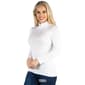 Womens 24/7 Comfort Apparel Long Sleeve Turtleneck Top - image 7