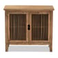 Baxton Studio Clement 2-Door Wood Spindle Accent Storage Cabinet - image 3