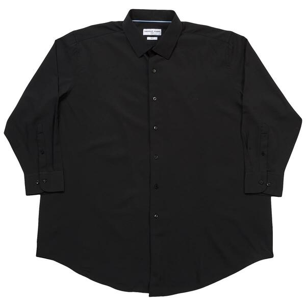 Mens Big & Tall Christian Aujard Dress Shirt - Black - image 