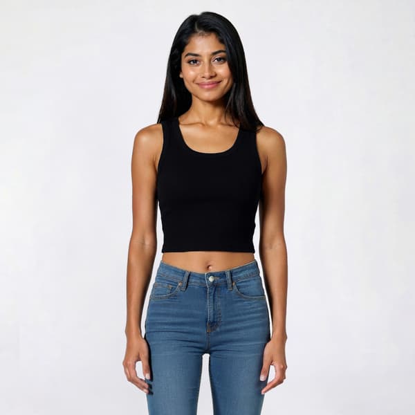 Juniors Wallflower Ashe Cloud Bra Cup Tank Top