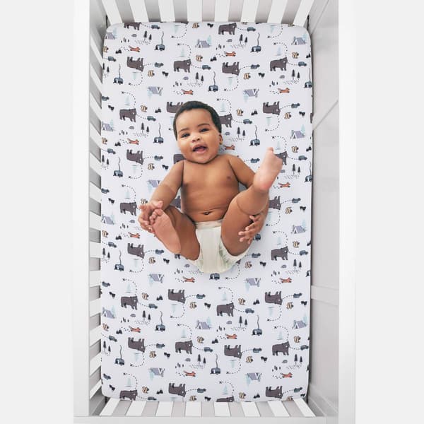Carter’s® Woodland Friends Fitted Crib Sheet