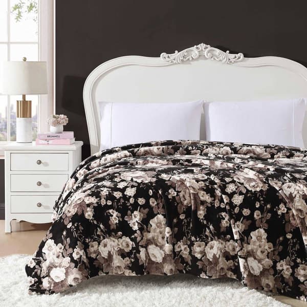 Betsey Johnson Vintage Floral Throw