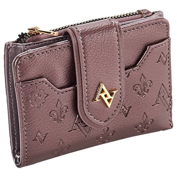 Womens Adrienne Vittadini Small Tab Wallet