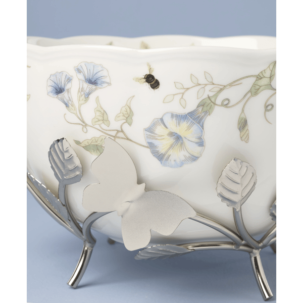 Lenox® Butterfly Meadow® 25th Anniversary Bowl with Stand
