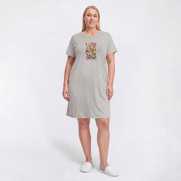 Plus Size Rene Rofe(R) Short Sleeve Hope Dreams Nightshirt