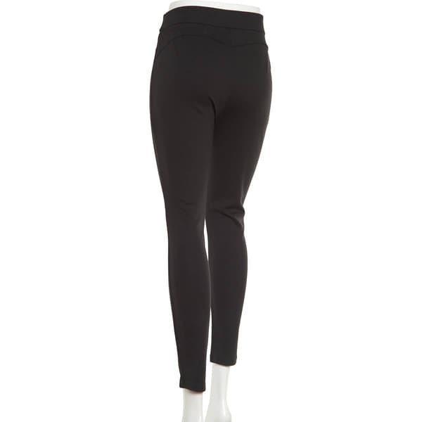 Petite Preswick &amp; Moore Pull On Butt Lift Solid Ponte Pants