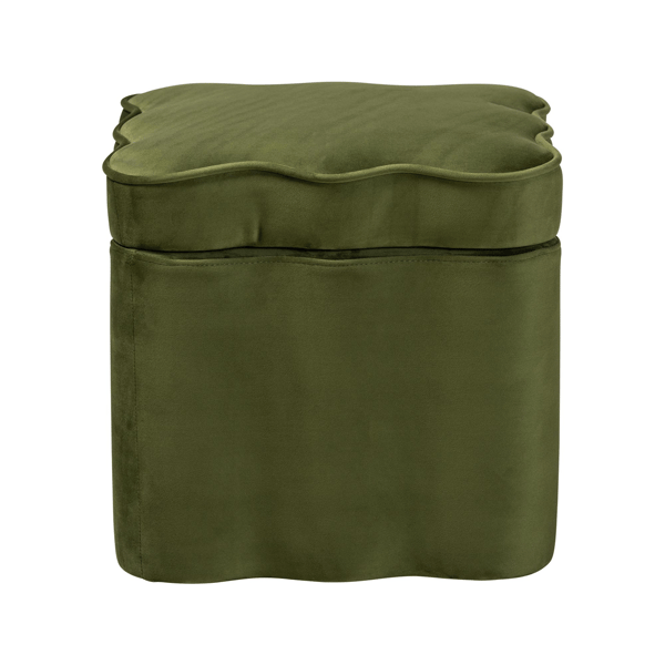 bali & pari Paulina Velvet Storage Ottoman