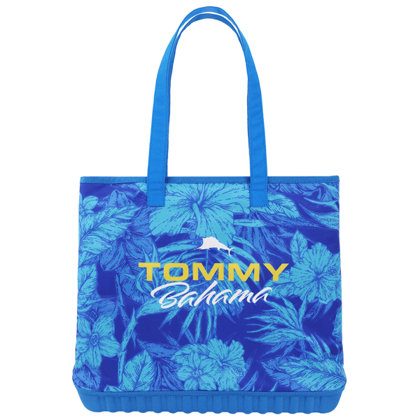 Tommy Bahama Water-Repellent Tropical Floral Tote with Pouch - image 