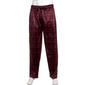 Mens Preswick & Moore(R) Burgundy Plaid Silk Fleece Pajama Pants - image 1
