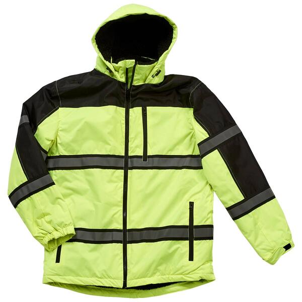 Mens Bass Creek Outfitters&#40;R&#41; Twill Sherpa Lined Safety Coat - image 