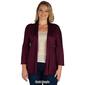 Plus Size 24/7 Comfort Apparel Bell Sleeve Flared Open Cardigan - image 5