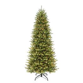 Puleo International 10ft. Pre-Lit Fir Artificial Christmas Tree