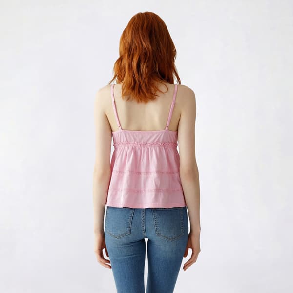 Juniors No Comment Knit Babydoll Lace Top