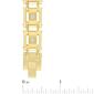 Mens Nova Star&#174; Forged 1/4ctw. Lab Grown Diamond Bracelet - image 4