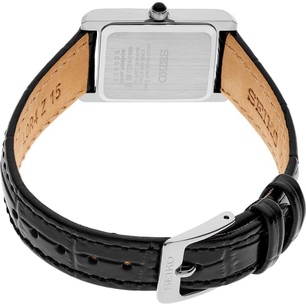Womens Seiko Essentials White Dial Quartz Watch - SWR107