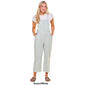 Juniors No Comment 2pc. Tie Strap Stripe Straight Leg Overalls - image 3