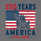 Mens Home of the Brave Liberty 250 Years Tee - image 2