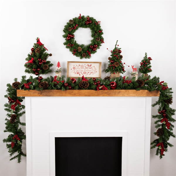 Northlight 16in. Artificial Colorado Spruce Christmas Wreath