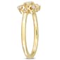 Diamond Classics™ 14kt. Gold 1/4ctw. Diamond Cluster Ring - image 4