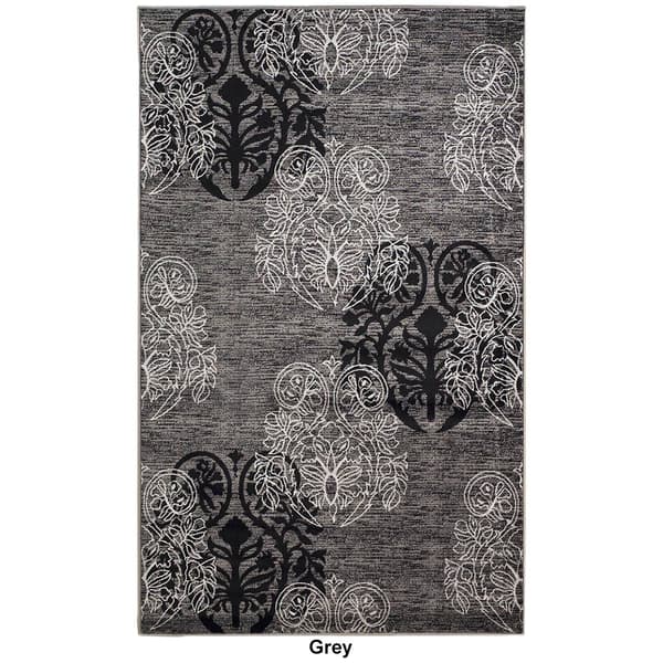 Linon Milan Collection Jacquard Accent Rug - 2x3