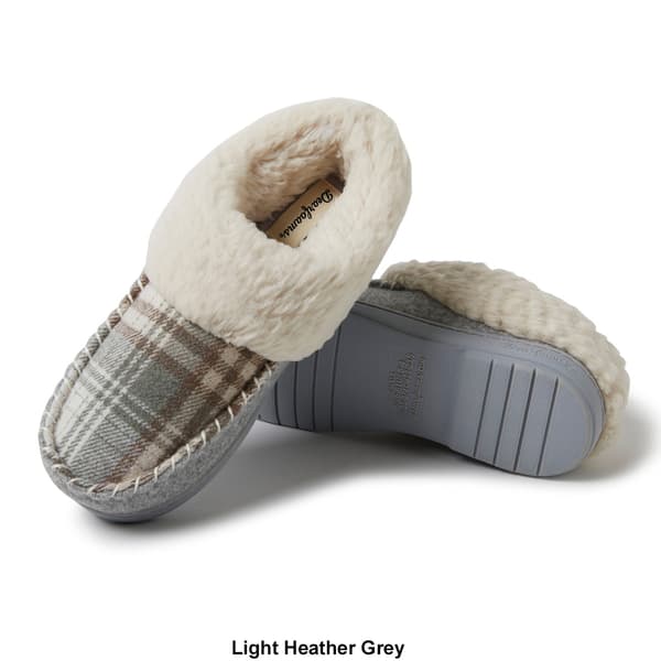 Womens Dearfoams&#174; Elaine Wool Blend Moccasins