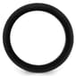 Mens Gentlemen''s Classics™ Black Silicone 8mm Wedding Band - image 2