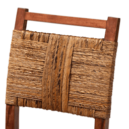 bali & pari Chabela Handwoven Seagrass Dining Chair - Set of 2