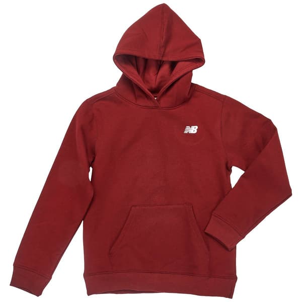 Girls (7-16) New Balance Long Sleeve Fleece Lined Logo Hoodie - image 