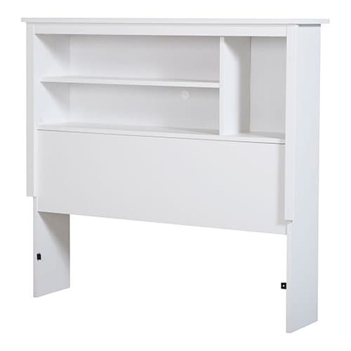 South Shore Vito Twin Bookcase Headboard - White