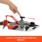 Matchbox Jurassic World Mosasaurus Rescue Action Boat Playset - image 2