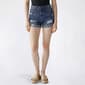 Juniors Madden Girl High Rise Destructed Raw Cuff Boho Shorts - image 1