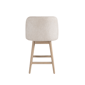 Armen Living Sadie Fabric Seat Counter Height Swivel Barstool - image 3