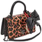 Luv Betsey by Betsey Johnson Evie Leopard Satchel W/Puffy Hangoff - image 3