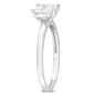 Sterling Silver 7/8ctw. White Moissanite Solitaire Ring - image 3