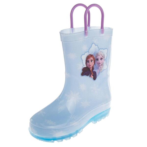 Little Girls Disney Frozen Anna & Elsa Rain Boots - image 