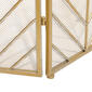 9th & Pike&#174; Contemporary Brass Metal Fireplace Screen - image 5