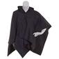 Womens Capelli New York Polka Dot Reversible Poncho - image 1