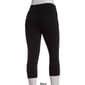 Juniors No Comment Fold Over Waist Capri Leggings - image 2