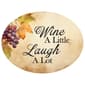 Wine a Little Laugh a Little Oval Garden Stone - image 1