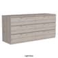 FM FURNITURE Seul 6 Drawer Double Dresser - image 9